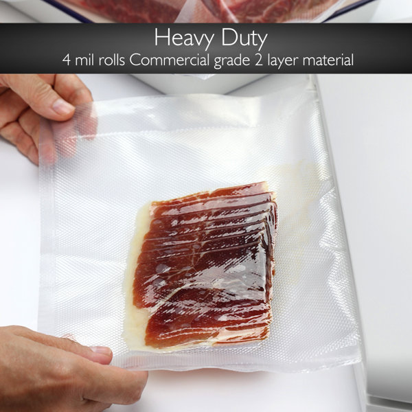 NutriChef Vacuum Sealer Bags Wayfair